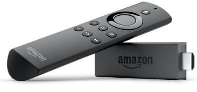 Amazon Fire TV-pinne med Alexa Voice Remote