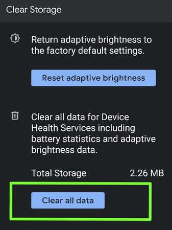 Tilbakestill adaptiv lysstyrke på Android 9 Pie og Android 10