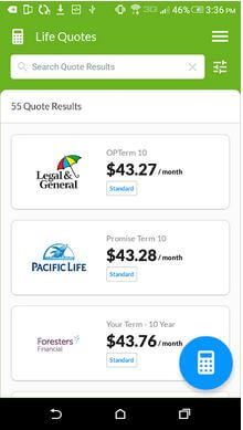 De 7 beste appene for livsforsikringstilbud for Android i 2020