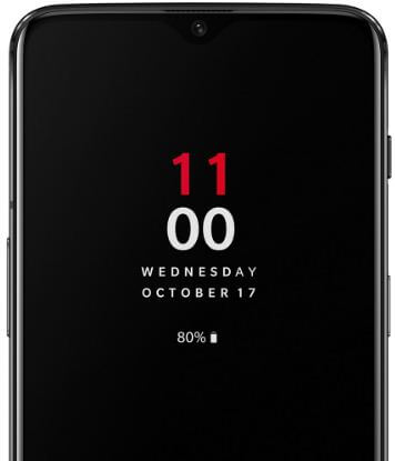 Slik slår du på / av omgivelsesdisplayet i OnePlus 6T