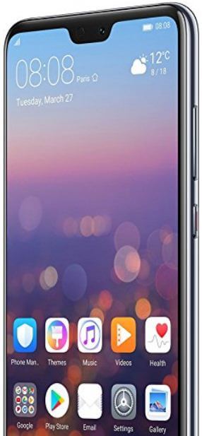 Hvordan tilpasse skjerminnstillinger på Huawei P20 Pro